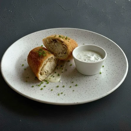 Хрустящий куриный рулет