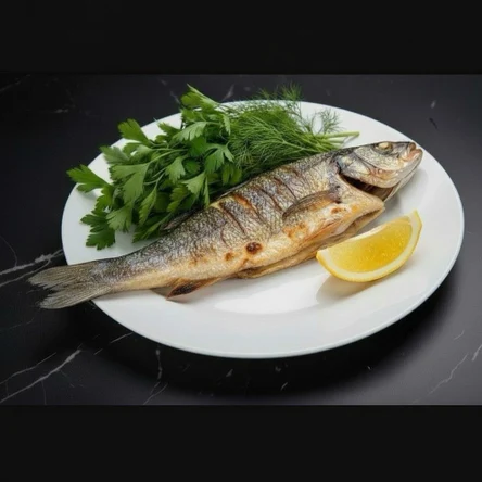 Сибас на гриле