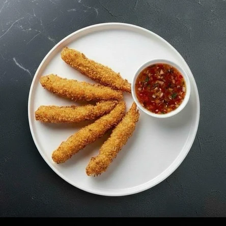 Креветки в кляре